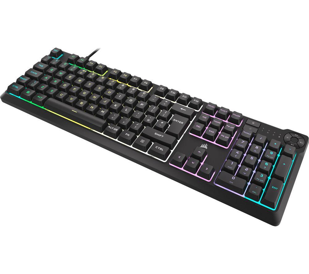 CORSAIR K55 CORE RGB Gaming Keyboard - Black