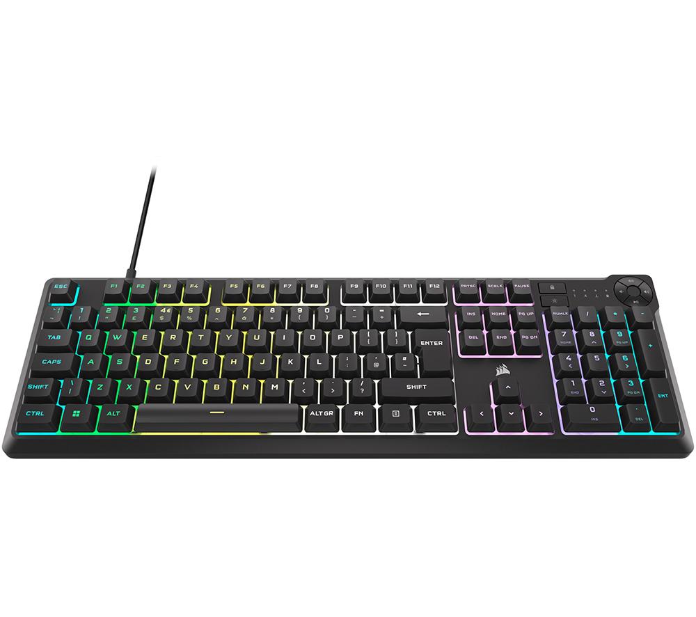 CORSAIR K55 CORE RGB Gaming-Tastatur – Schwarz