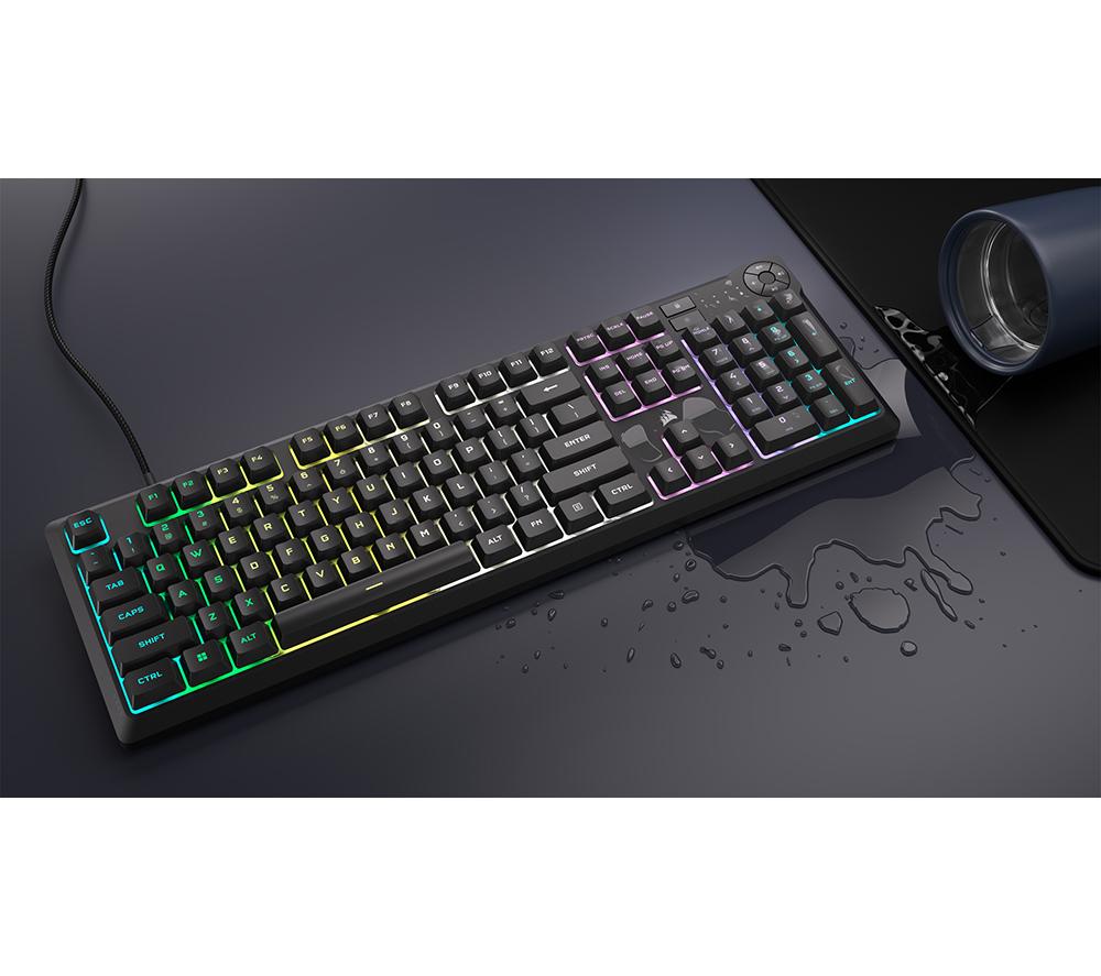 CORSAIR K55 CORE RGB Gaming Keyboard - Black