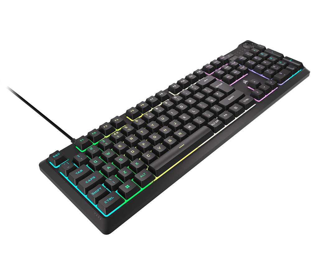 CORSAIR K55 CORE RGB Gaming-Tastatur – Schwarz