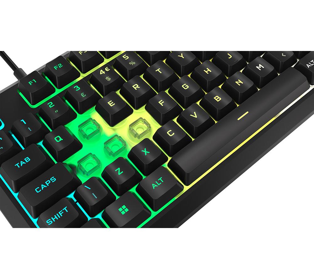 CORSAIR K55 CORE RGB Gaming-Tastatur – Schwarz