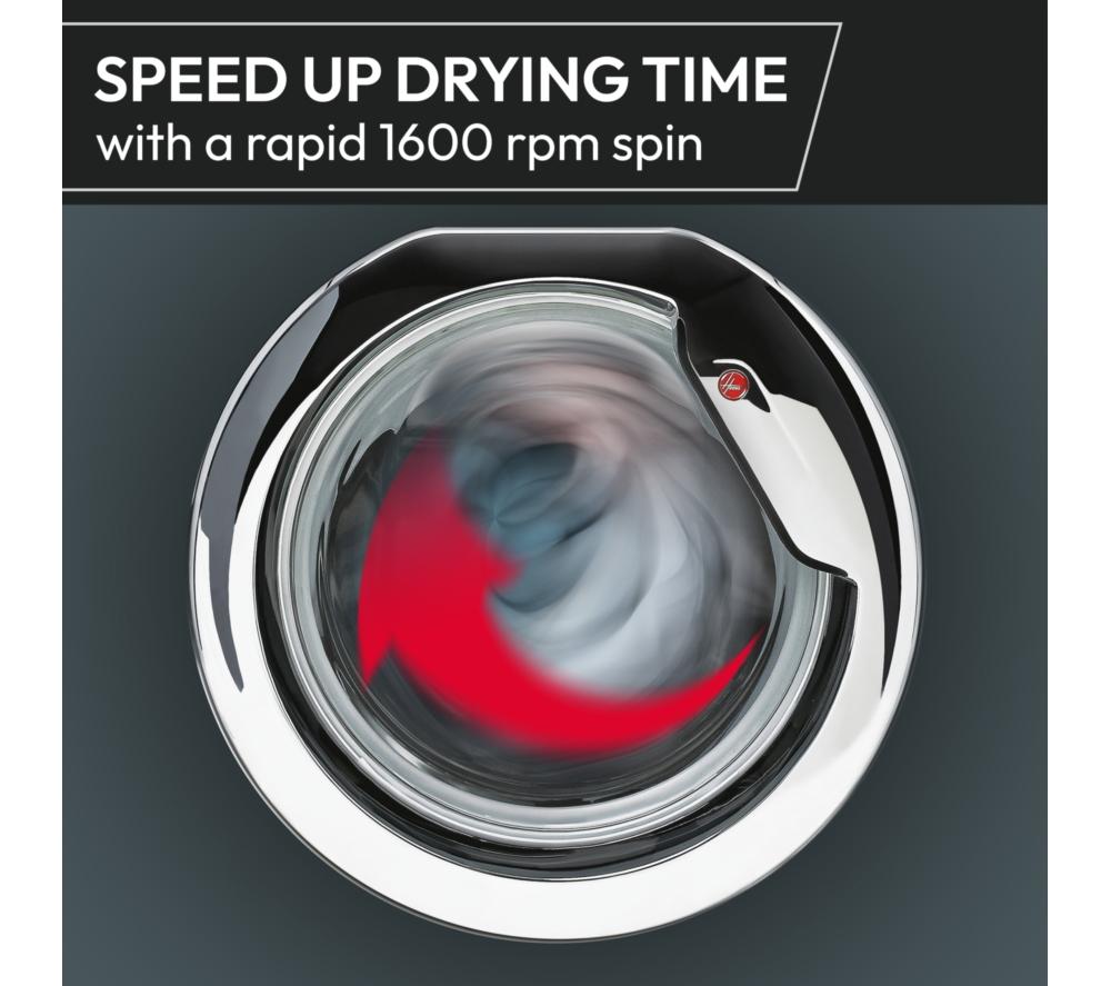 Lavadora HOOVER H-Wash 350 H3WPS696TAM6-80 de 9 kg y 1600 rpm con WiFi - Blanca