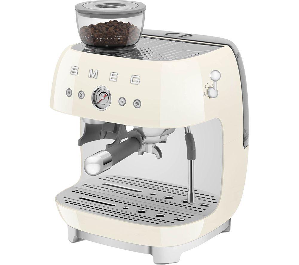 Cafetera automática SMEG EGF03CRUK - Color crema