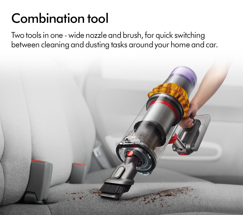 DYSON V15 Detect Absolute Cordless Vacuum Cleaner - Yellow & Nickel
