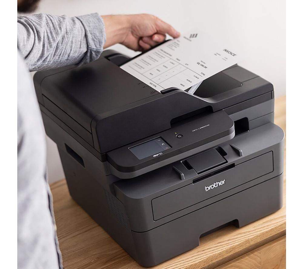 BROTHER MFCL2860DWE Monochrome All-in-One Wireless Laser Printer with Fax