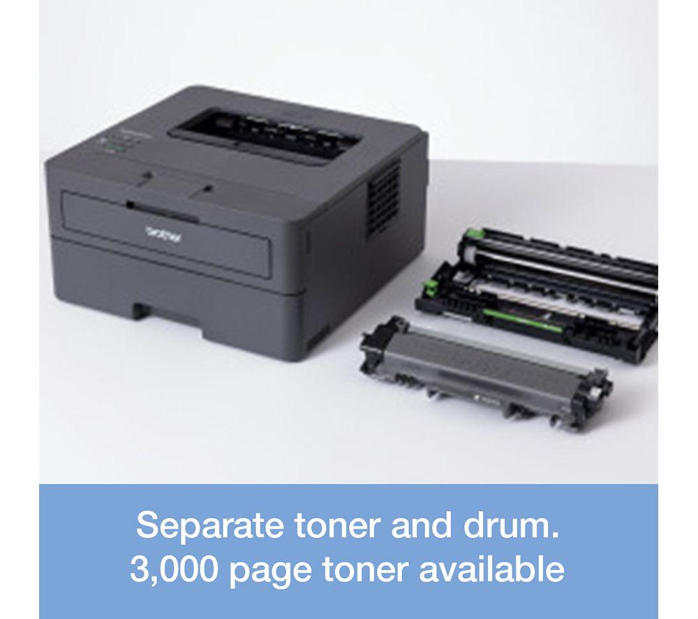 BROTHER HL-L2447DW Monochrom-WLAN-Laserdrucker – Schwarz