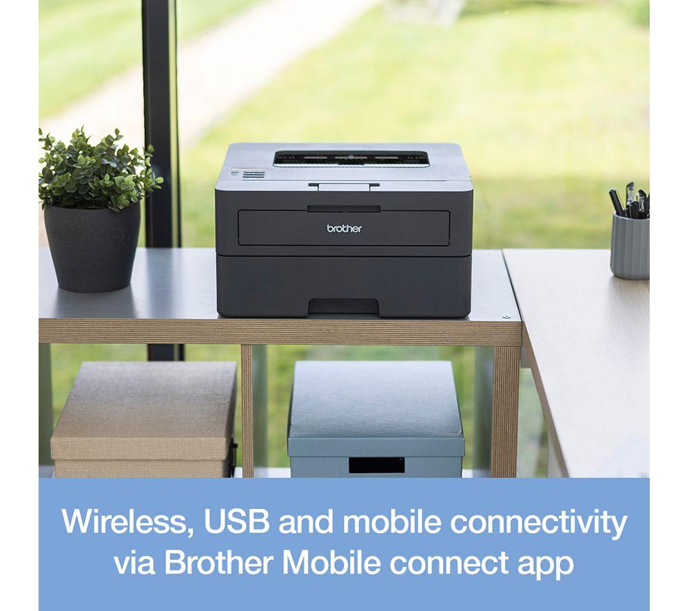 BROTHER HL-L2447DW Monochrom-WLAN-Laserdrucker – Schwarz