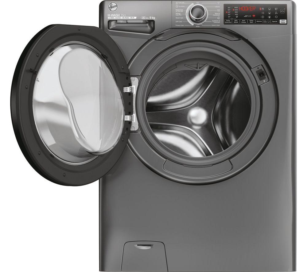 HOOVER H-Wash 350 H3WPS696TMBR6-80 WiFi-enabled 9 kg 1600rpm Washing Machine - Graphite