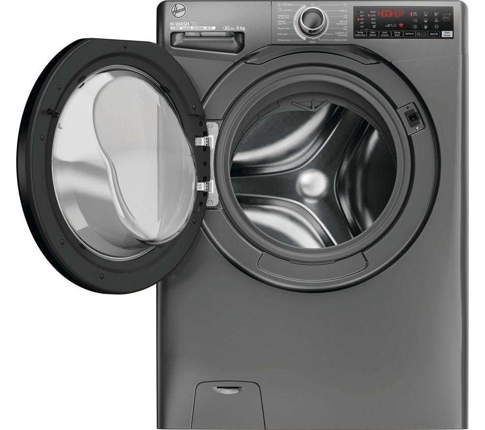 HOOVER H-Wash 350 H3WPS696TMBR6-80 WiFi-enabled 9 kg 1600rpm Washing Machine - Graphite