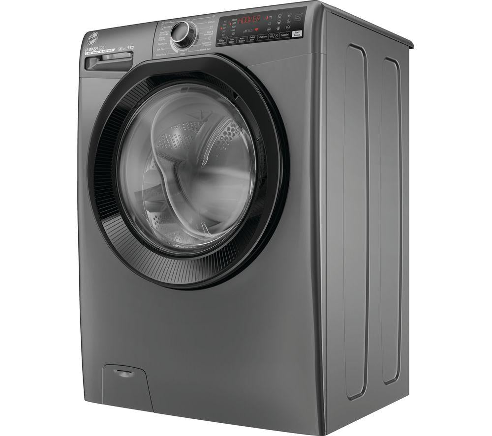HOOVER H-Wash 350 H3WPS696TMBR6-80 WiFi-enabled 9 kg 1600rpm Washing Machine - Graphite