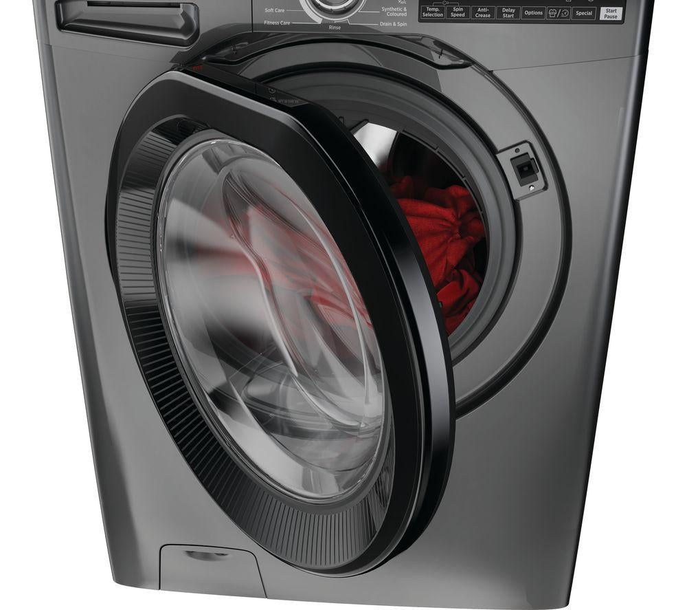 HOOVER H-Wash 350 H3WPS696TMBR6-80 WiFi-enabled 9 kg 1600rpm Washing Machine - Graphite