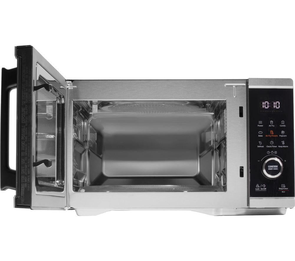 DAEWOO SDA2618GE 5-in-1 Heißluftfritteusen-Mikrowellenkombination – Silber & Schwarz