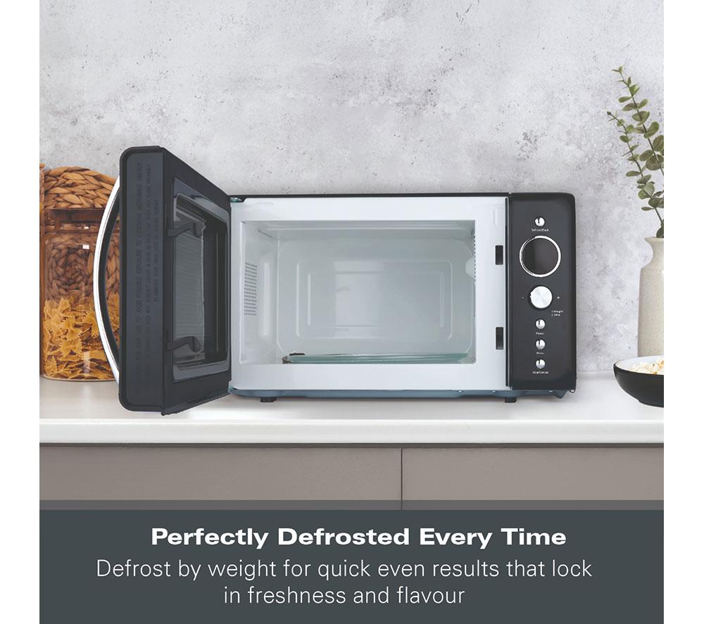 HAMILTON BEACH Retro HB70H20B Compact Solo Microwave - Black
