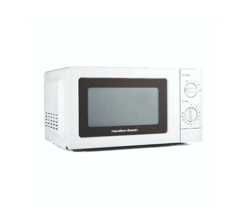 HAMILTON BEACH HB70T20W Compact Solo Microwave - White