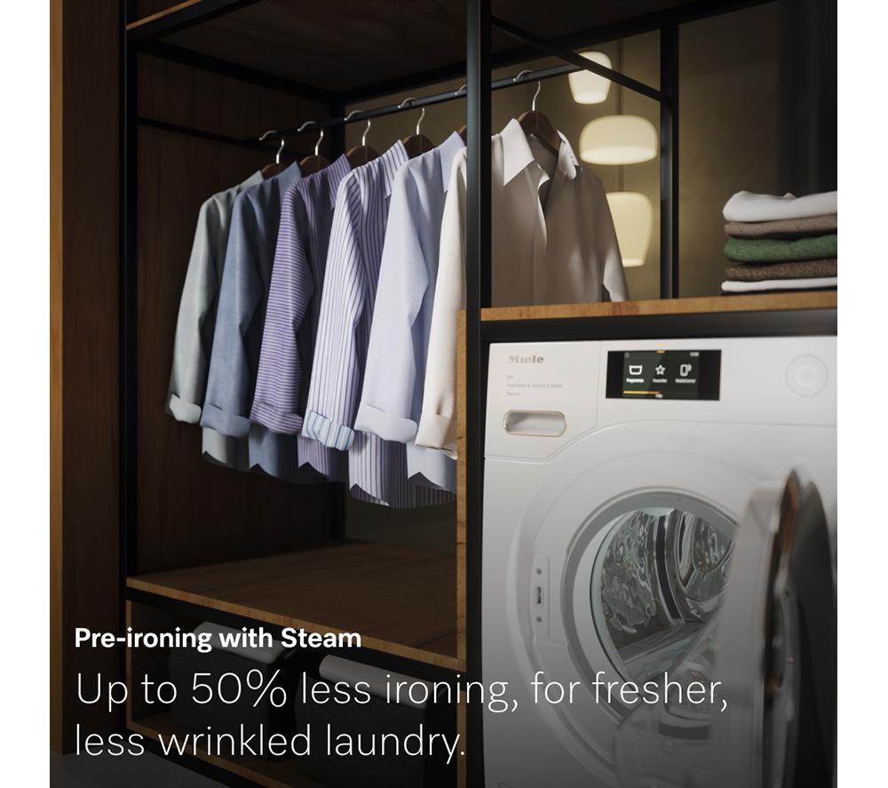MIELE WWK360 GB LW Lavadora de carga frontal Pwash WiFi-enabled 10 kg 1400 rpm - Blanca