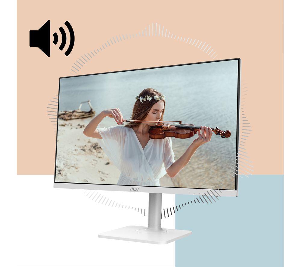MSI Modern MD272QXPW Quad HD 27" IPS Monitor - White