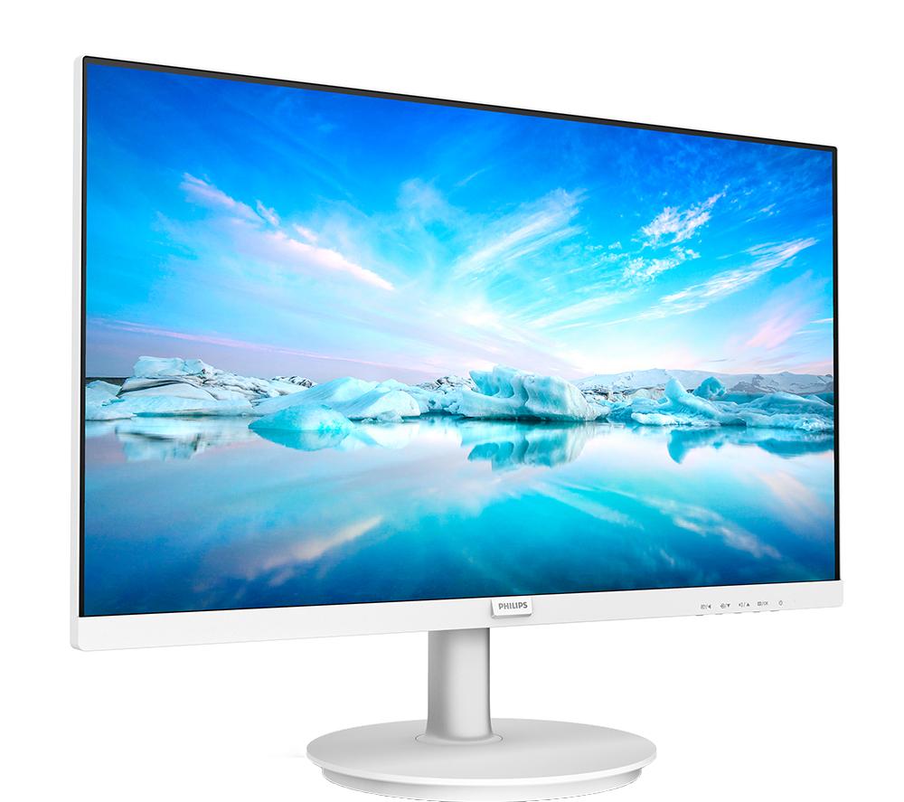 Monitor LCD PHILIPS 241V8AW Full HD de 24" - Blanco
