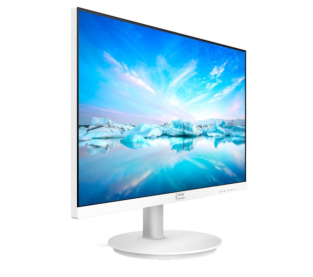 Monitor LCD PHILIPS 241V8AW Full HD de 24" - Blanco