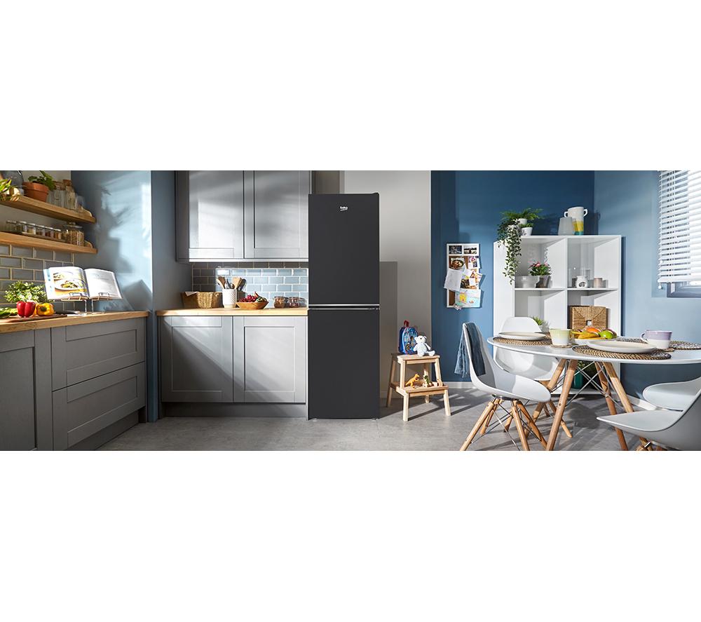 BEKO Pro HarvestFresh AeroFlow CNG4692VA Frigorífico Combi 50/50 - Antracita