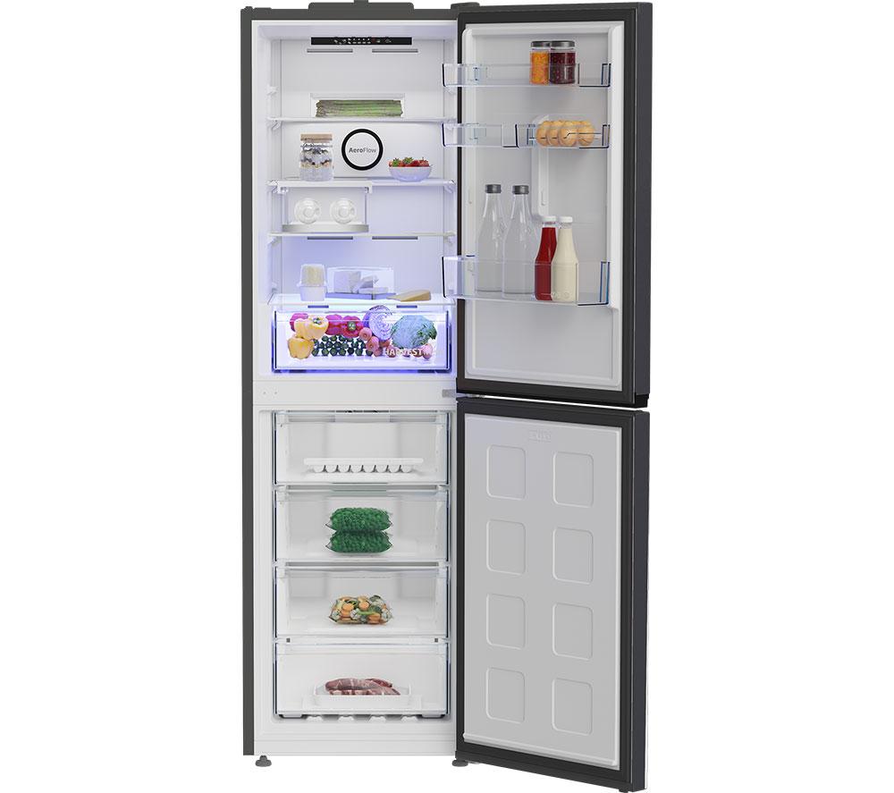 BEKO Pro HarvestFresh AeroFlow CNG4692VA Frigorífico Combi 50/50 - Antracita