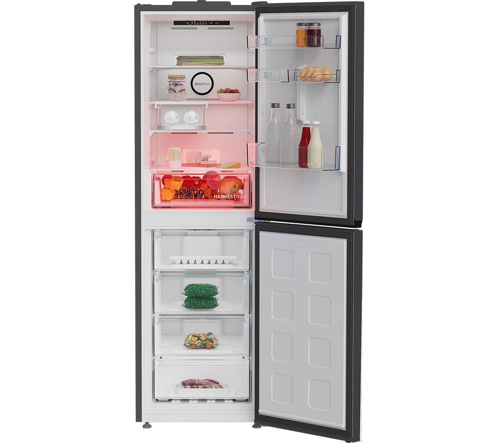 BEKO Pro HarvestFresh AeroFlow CNG4692VA Frigorífico Combi 50/50 - Antracita