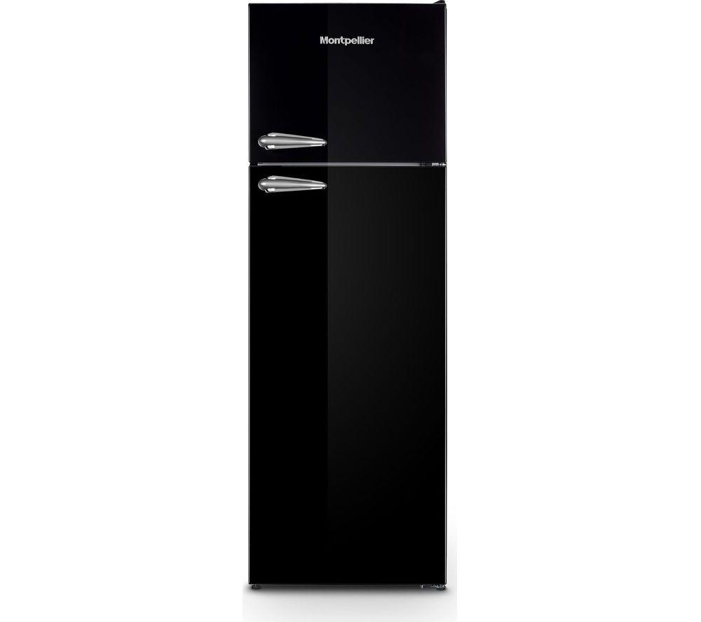 MONTPELLIER Retro MAB346EK 80/20 Fridge Freezer - Black