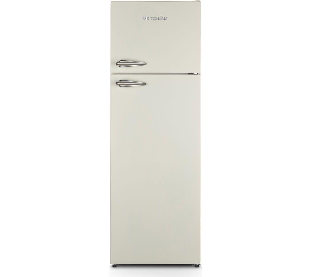 MONTPELLIER Retro MAB346EC 80/20 Fridge Freezer - Cream