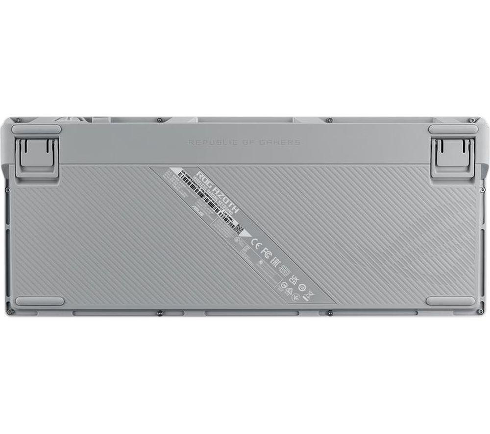 ASUS ROG Azoth Wireless Mechanical Gaming Keyboard – Moonlight White