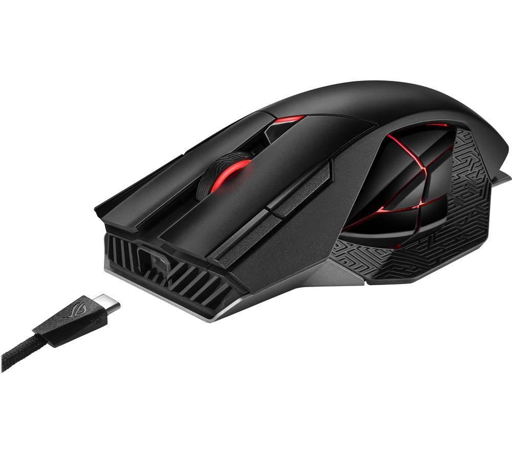 ASUS ROG Spatha X RGB kabellose optische Gaming-Maus