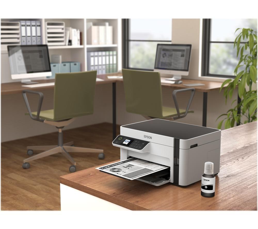 EPSON EcoTank ET-M2120 Monochrome All-in-One Wireless Inkjet Printer