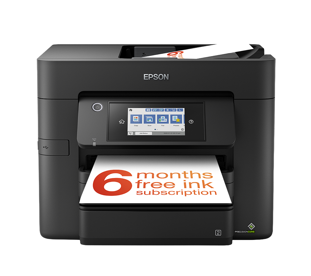 EPSON WorkForce Pro WF-4830DTWF All-in-One Wireless Inkjet Printer with Fax