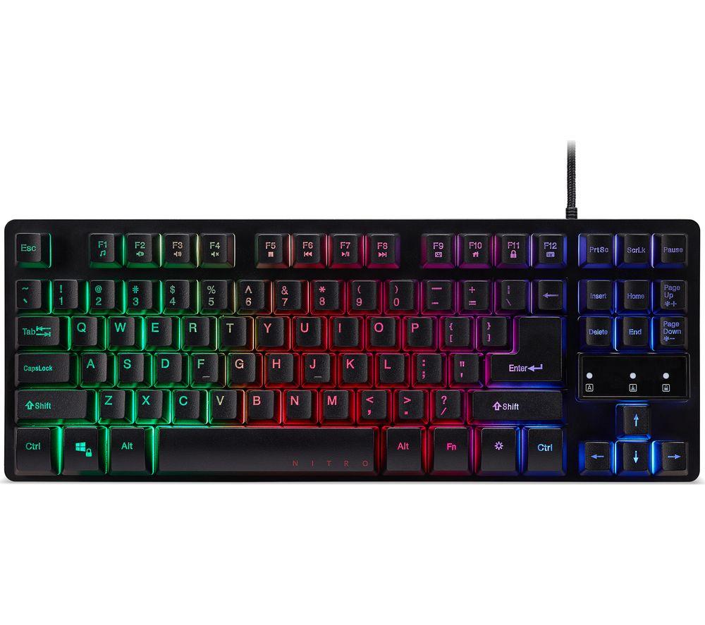 ACER Nitro TKL Gaming Keyboard - Black