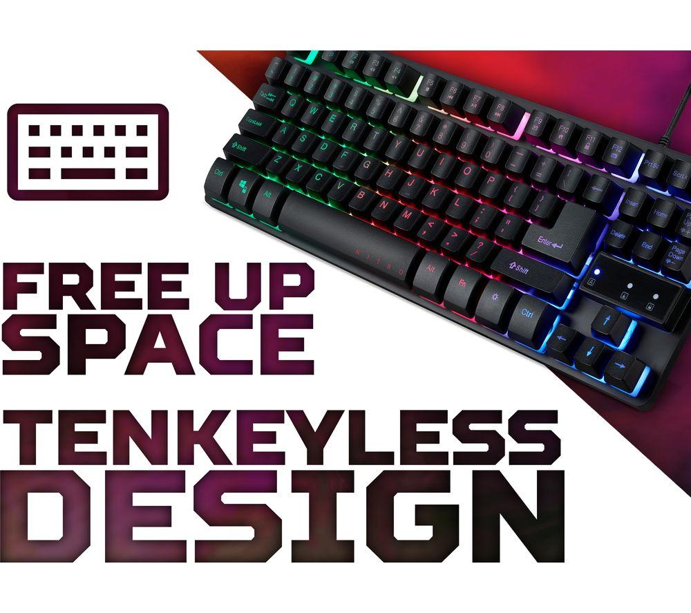ACER Nitro TKL Gaming Keyboard - Black
