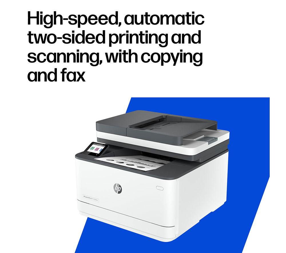 HP LaserJet Pro 3102FDW Mono All-in-One Wireless Printer | Scan & Copy | WiFi Printer