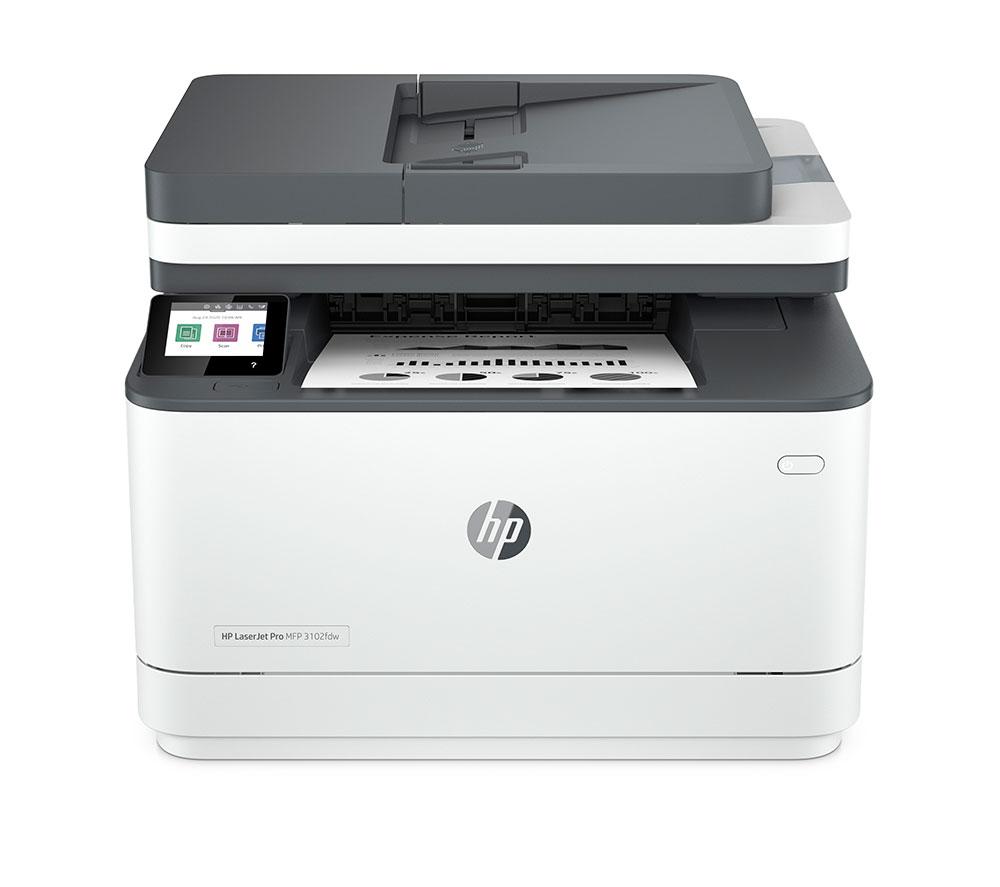 HP LaserJet Pro 3102FDW Mono All-in-One Wireless Printer | Scan & Copy | WiFi Printer