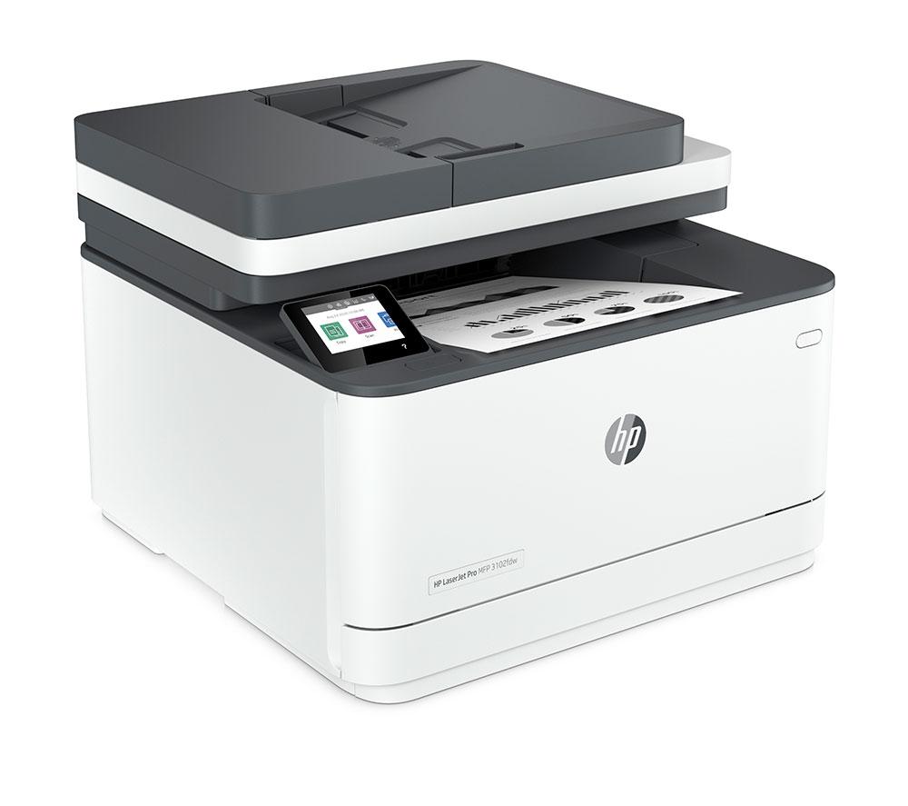 HP LaserJet Pro 3102FDW Mono All-in-One Wireless Printer | Scan & Copy | WiFi Printer
