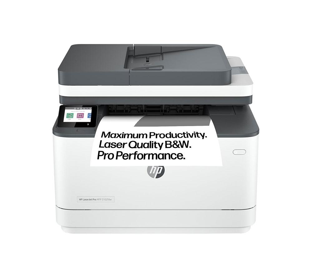 HP LaserJet Pro 3102FDW Mono All-in-One Wireless Printer | Scan & Copy | WiFi Printer