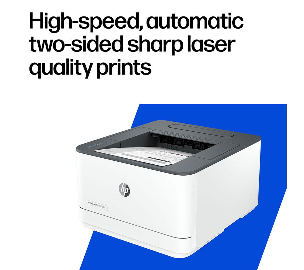 HP LaserJet Pro 3002DW Monochrome Laser Printer | Home or Business | WiFi Printer