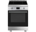 SMEG Concert C6IPXT2 60 cm Electric Induction Pyrolytic Cooker - Stainless Steel