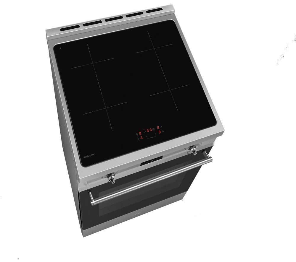 SMEG Concert C6IPXT2 60 cm Electric Induction Pyrolytic Cooker - Stainless Steel
