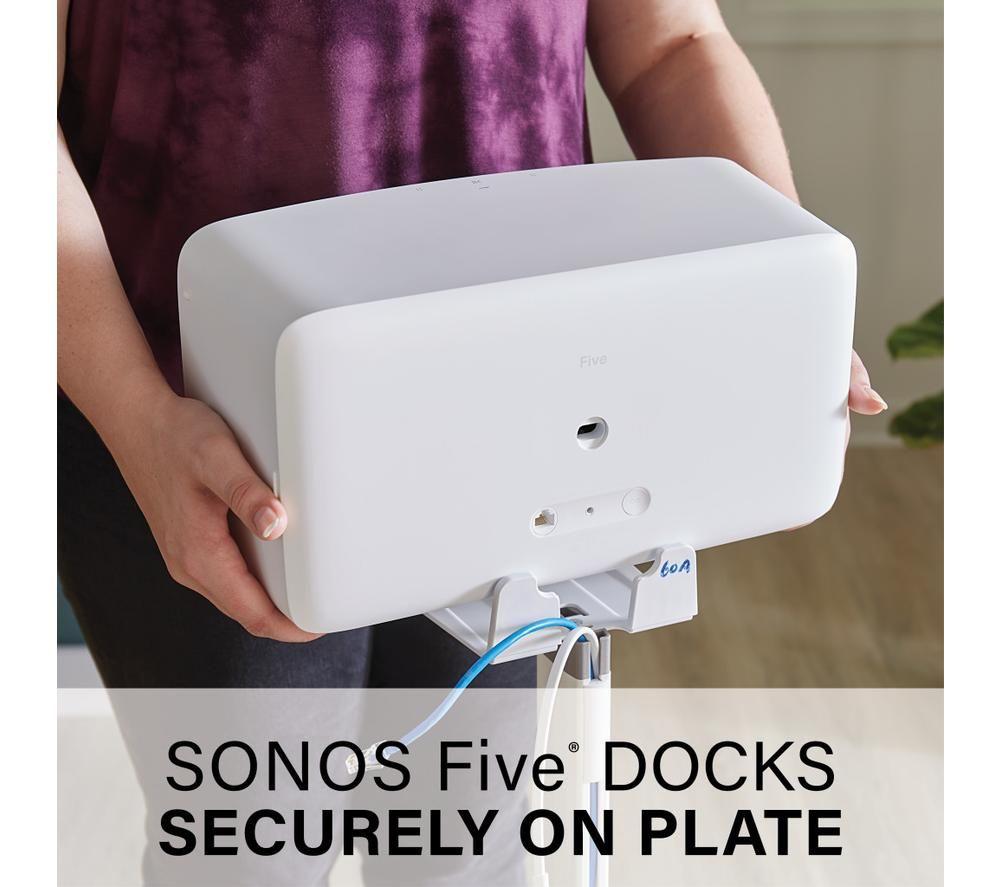 SANUS WSS52-W2 Sonos Play 5 Speaker Stand - White