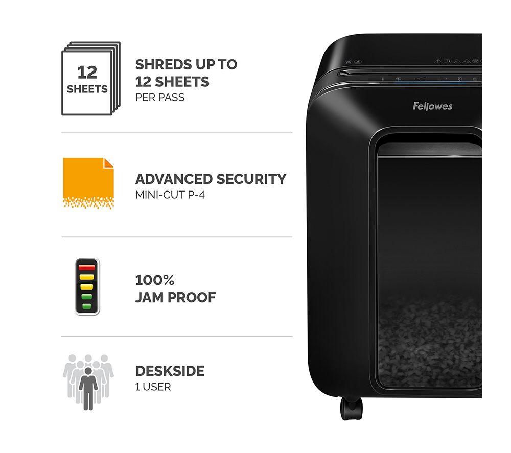 FELLOWES Powershred LX200 Mini Cut Paper Shredder