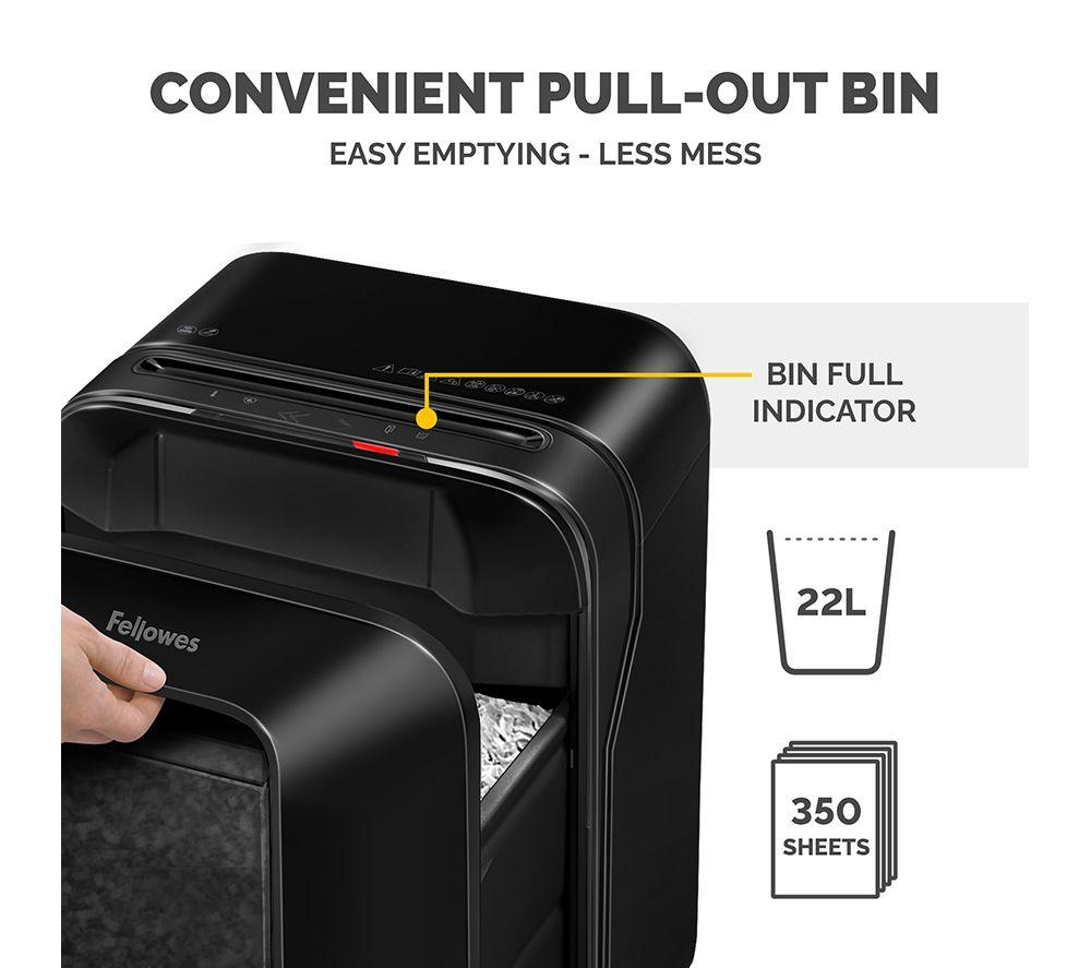 FELLOWES Powershred LX200 Mini Cut Paper Shredder