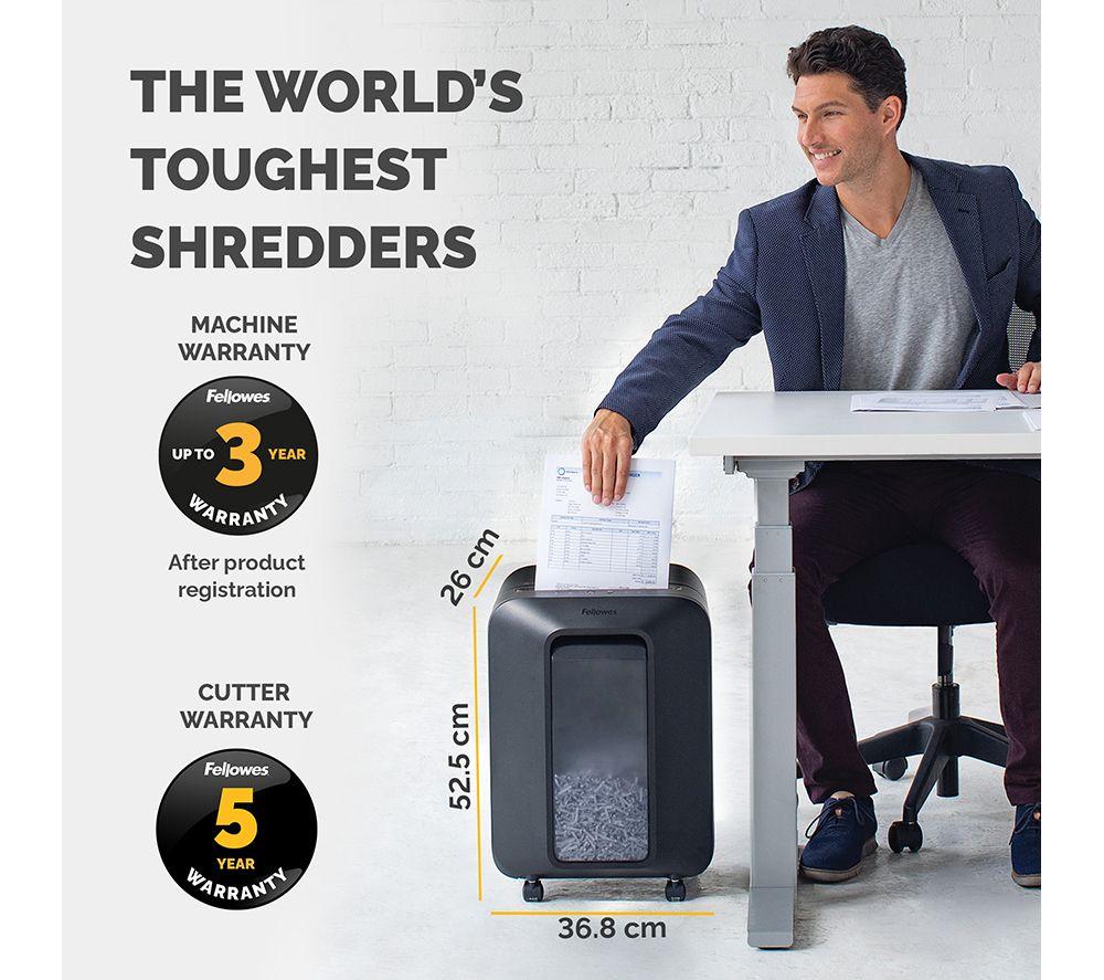 FELLOWES Powershred LX200 Mini Cut Paper Shredder