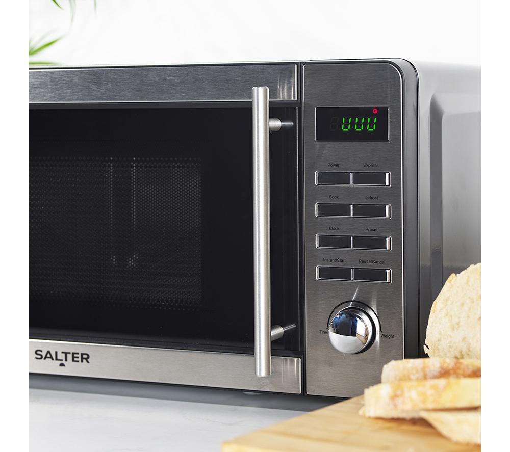 SALTER EK5746 Solo Microwave - Stainless Steel