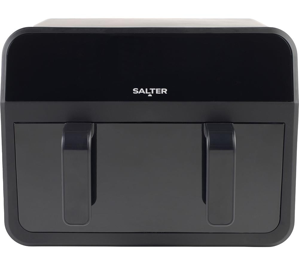 SALTER EK5872 Dual Air Fryer - Black