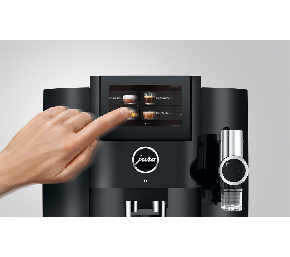 Cafetera automática con molinillo JURA S8 Smart - Inox oscuro