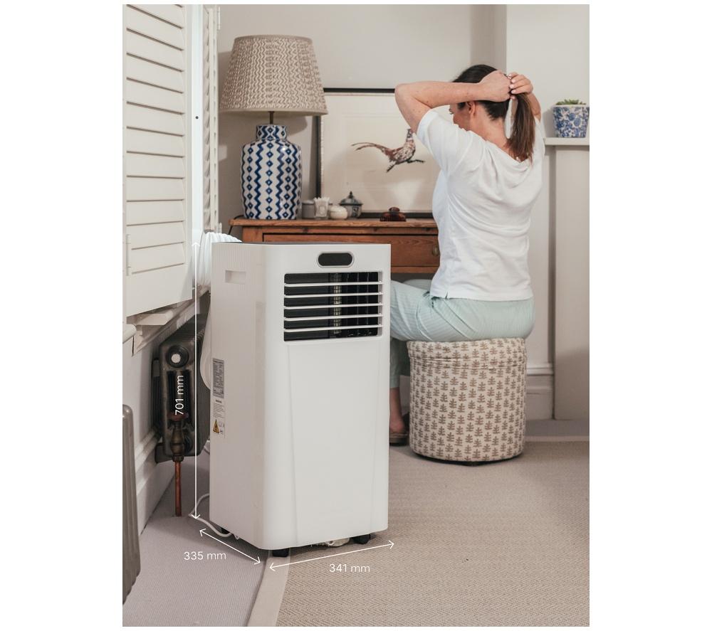 MEACO MeacoCool 8000CHR PRO Smart Air Conditioner & Dehumidifier - White