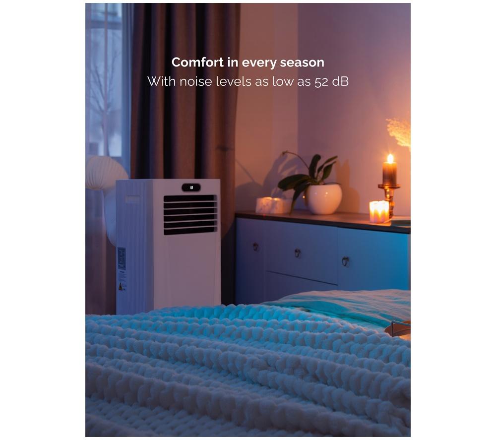 MEACO MeacoCool 8000CHR PRO Smart Air Conditioner & Dehumidifier - White