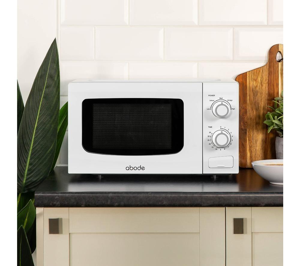 ABODE AMM2001-M Compact Solo Microwave - White